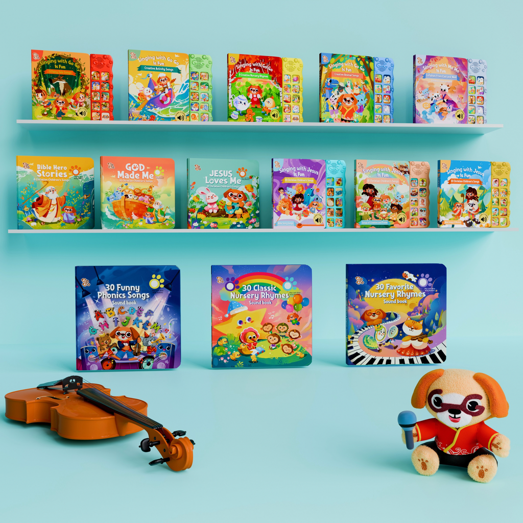 Interactive Sound Books and Singing Plush Toys for Kids
