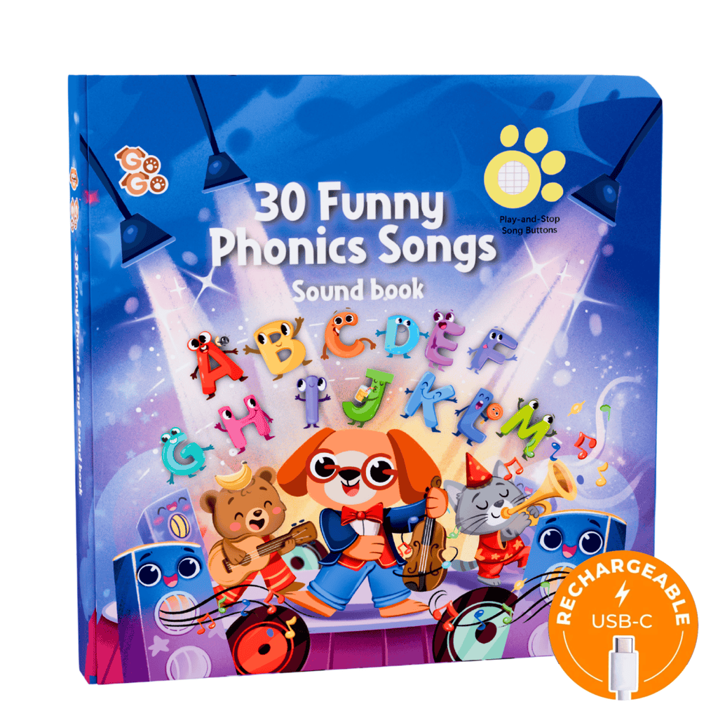 English Sound Books | Interactive Sing-Along for Kids – Go Go Fun