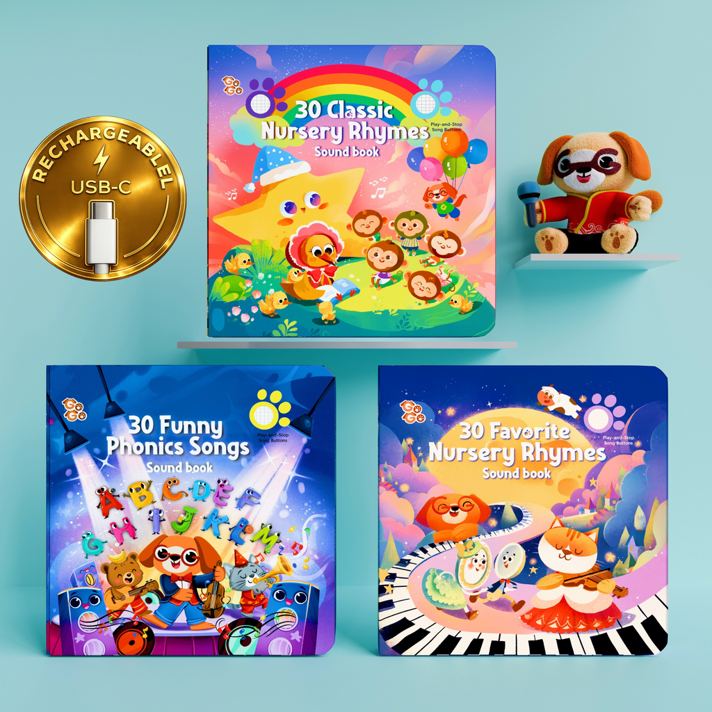 English Sound Books | Interactive Sing-Along for Kids – Go Go Fun