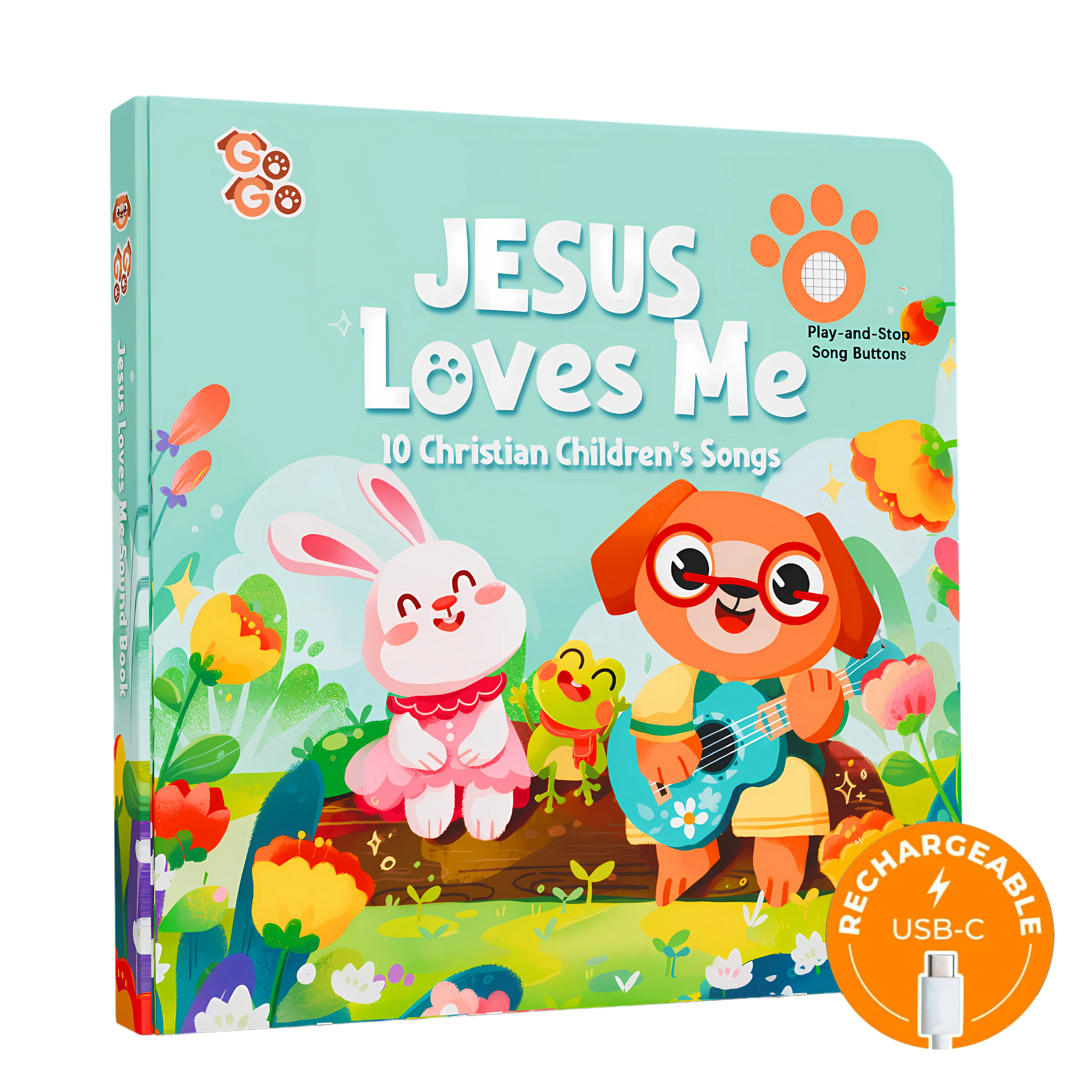 Sound Traditions: Jesus Loves Me Bible Tells(中古品) Jesus Loves Me Christian Sound Book | Bible Songs for Kids – Go Go