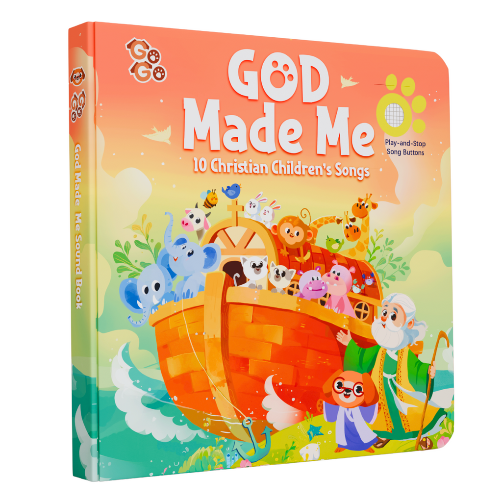 4 Rechargeable Bible Sound Books + Plush Toy Bundle | USB-C