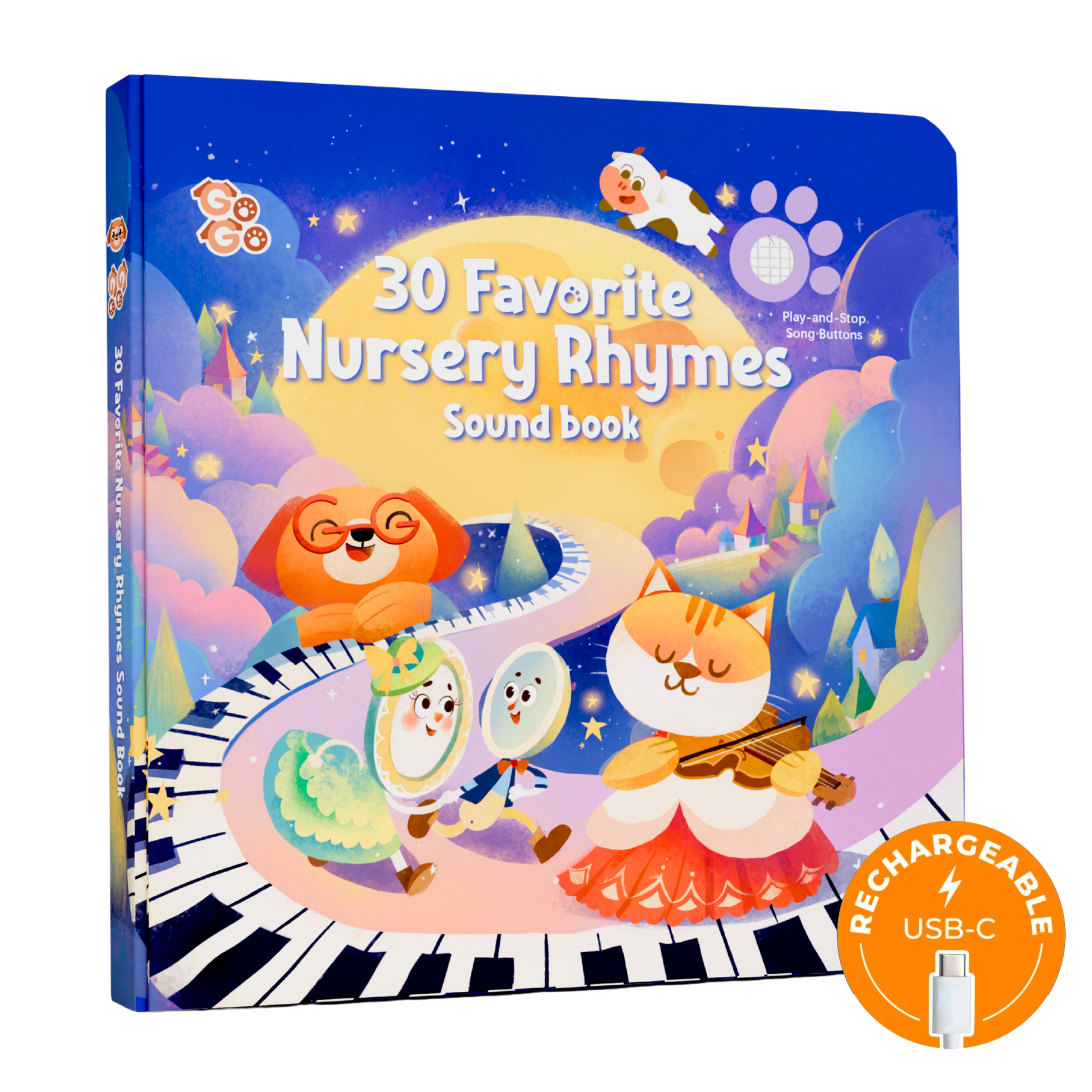 English Sound Books | Interactive Sing-Along for Kids – Go Go Fun